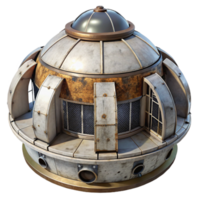 dramatic classic Space Station Cupola Observation Module Cutout with Panoramic View authentic png