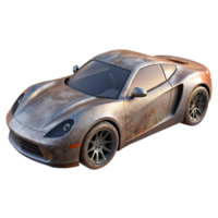 serene minimalist Sports Car Side View Cutout exclusive png