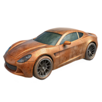 beautiful rustic Sports Car Side View Cutout exclusive png