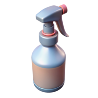 serene rustic Spray Bottle with Trigger Isolated Transparent Background png