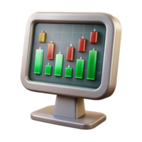 impressive abstract Stock Ticker Display with Moving Numbers Transparent Background png