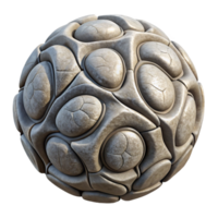 elegant abstract Stone Carving Abstract Pattern Cutout with Rough Texture high resolution png