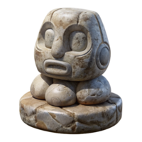 magnificent rustic Stone Sculpture with Cultural Significance Transparent Background original png