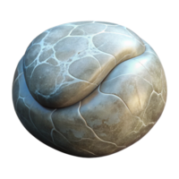 vibrant classic Stone Sculpture with Smooth Surface Transparent Background premium png