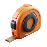 serene vintage Tape Measure Retractable Isolated with Transparent Background authentic png