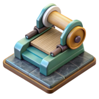 serene classic Tile Cutter Manual Isolated on Transparent Background high quality png