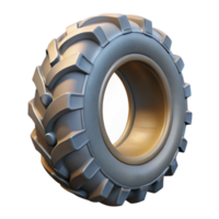 beautiful traditional Tractor Tire Tread Close Up Transparent Background high resolution png
