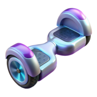 impressive abstract Transparent Background Personal Hoverboard Top View png