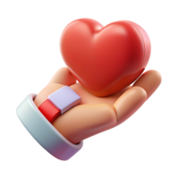 magnificent rustic Trauma Informed Care Icon Hand Holding Heart Isolated detailed png