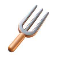 wonderful creative Tuning Fork Vibrating Motion Isolated Element png