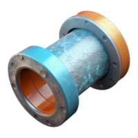 wonderful vintage Underwater Pipeline Joint Seal Isolated with Waterproofing Material high quality png