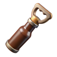 stunning abstract Vintage Beer Bottle Opener Transparent Background high resolution png