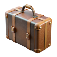 extraordinary minimalist Vintage Suitcase Cutout Isolated on Transparent Background exclusive png