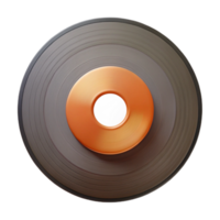 extraordinary artistic Vinyl Record Center Hole Label Removed Transparent Background high resolution png