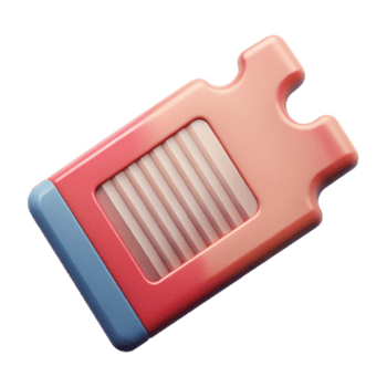 sereno artistico virtuale evento biglietto con qr codice trasparente sfondo alto risoluzione png