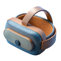 impressive creative Vr Headset with Ergonomic Design Isolated Element high resolution png
