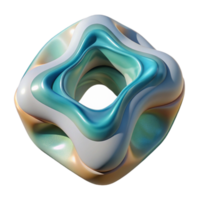 extraordinary vintage Abstract Resin Sculpture Transparent Effect Cutout Element high resolution png