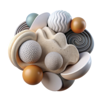 wonderful minimalist Abstract Thought Process Illustration Element png