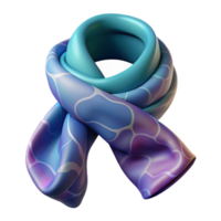 stunning abstract Adaptive Scarf Flowing Form Transparent Background png