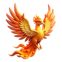 wonderful traditional A Majestic Phoenix Rising from the Ashes high resolution png