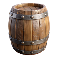 extraordinary abstract Aged Wooden Barrel Front View Element genuine png