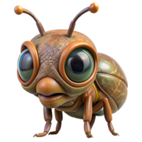 wonderful modern Alien Insect Large Eyes Close Up high resolution png