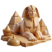 serene rustic A Mysterious Sphinx Posing a Riddle in a D genuine png