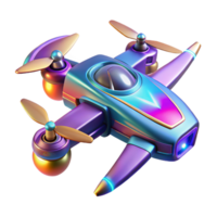 stunning abstract A Futuristic Racing Drone Adorned with V professional png