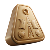 impressive modern Ancient Egyptian Hieroglyph Carving Side View Cutout high resolution png