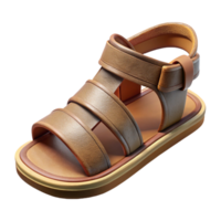 wonderful creative Ancient Greek Sandal Leather Texture Side View genuine png
