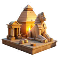 impressive rustic A Mysterious Sphinx Guarding an Ancient T genuine png