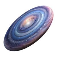 extraordinary minimalist Andromeda Galaxy Cutout with Spiral Structure high quality png