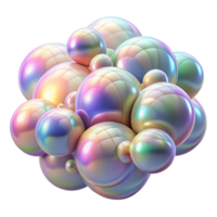 extraordinary artistic A Field of Floating Iridescent Bubbles Wi high quality png