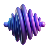 beautiful rustic Abstract Sound Wave Visualization high quality png