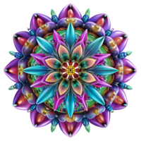 beautiful traditional A Kaleidoscopic Pattern of Fragmented Mi detailed png