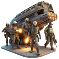 beautiful rustic A Group of Space Pirates with Ragged Cloth premium png