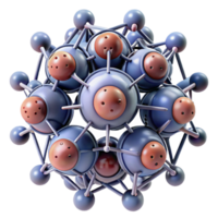 beautiful traditional A Swarm of Nanobots Assembling Themselves exclusive png