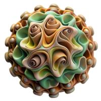 dramatic creative A Complex Fractal Pattern Resembling A genuine png