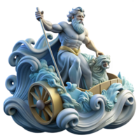 extraordinary modern Poseidon Commanding a Tempestuous Sea W high resolution png