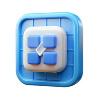 serene modern App Store Icon Grid View Transparent Element original png