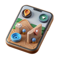 elegant abstract Ar App Showing Real-time Information Transparent Background original png
