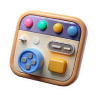 vibrant modern Ar Interface with Interactive Buttons Transparent Background authentic png