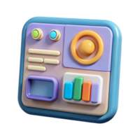 elegant minimalist Ar Interface with User Data Display Transparent Background professional png