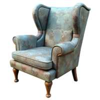 wonderful rustic Armchair Wingback Design Cutout genuine png