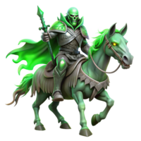 impressive abstract A Spectral Knight Riding a Skeletal War exclusive png