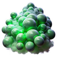 serene artistic A Field of Floating Translucent Orbs Fill exclusive png