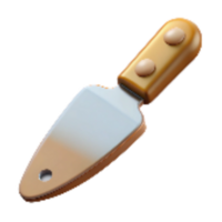 elegant contemporary Artisan Cheese Knife with Sharp Blade authentic png