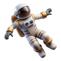 wonderful creative Astronaut Floating in Zero Gravity exclusive png