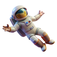 magnificent abstract Astronaut Floating in Zero Gravity detailed png