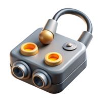 stunning rustic Audio Interface Input and Output Jacks Cutout high quality png